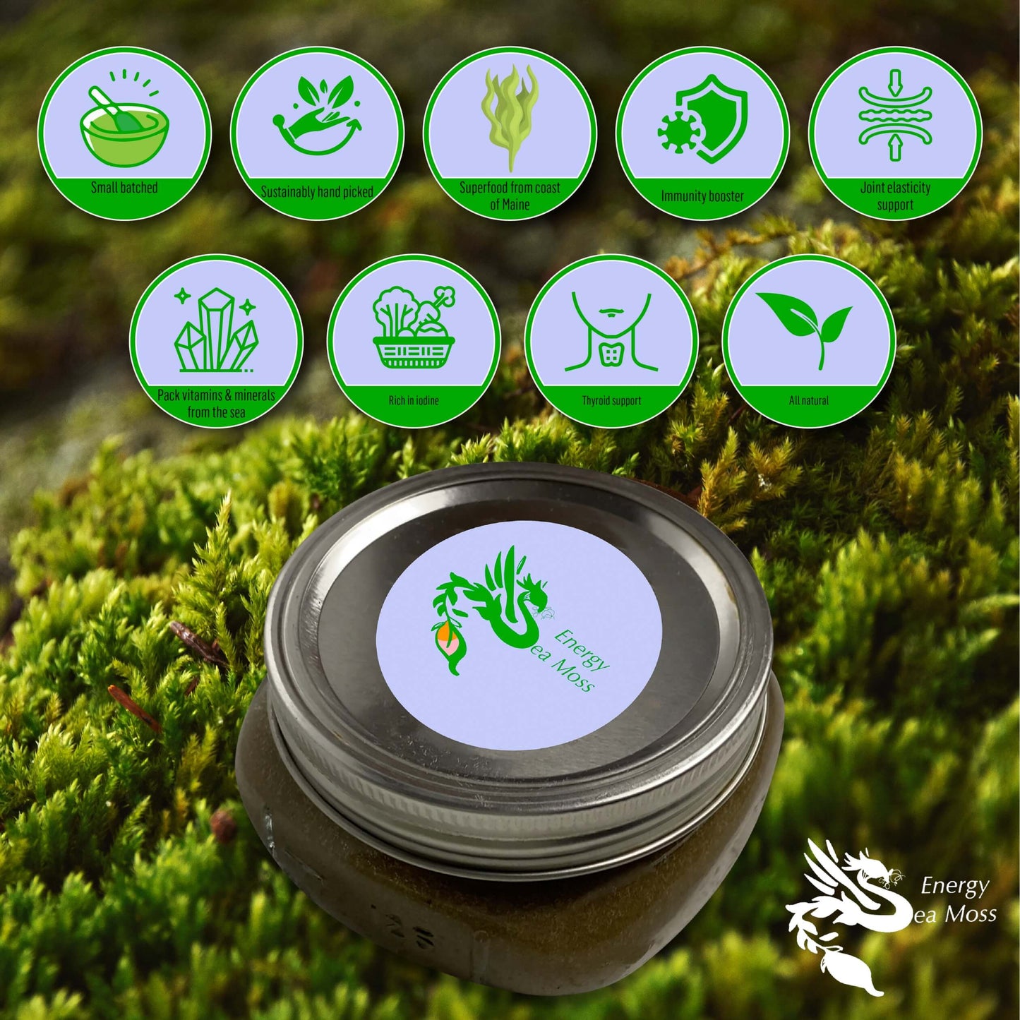 Energy Sea Moss Gel Original 8 oz