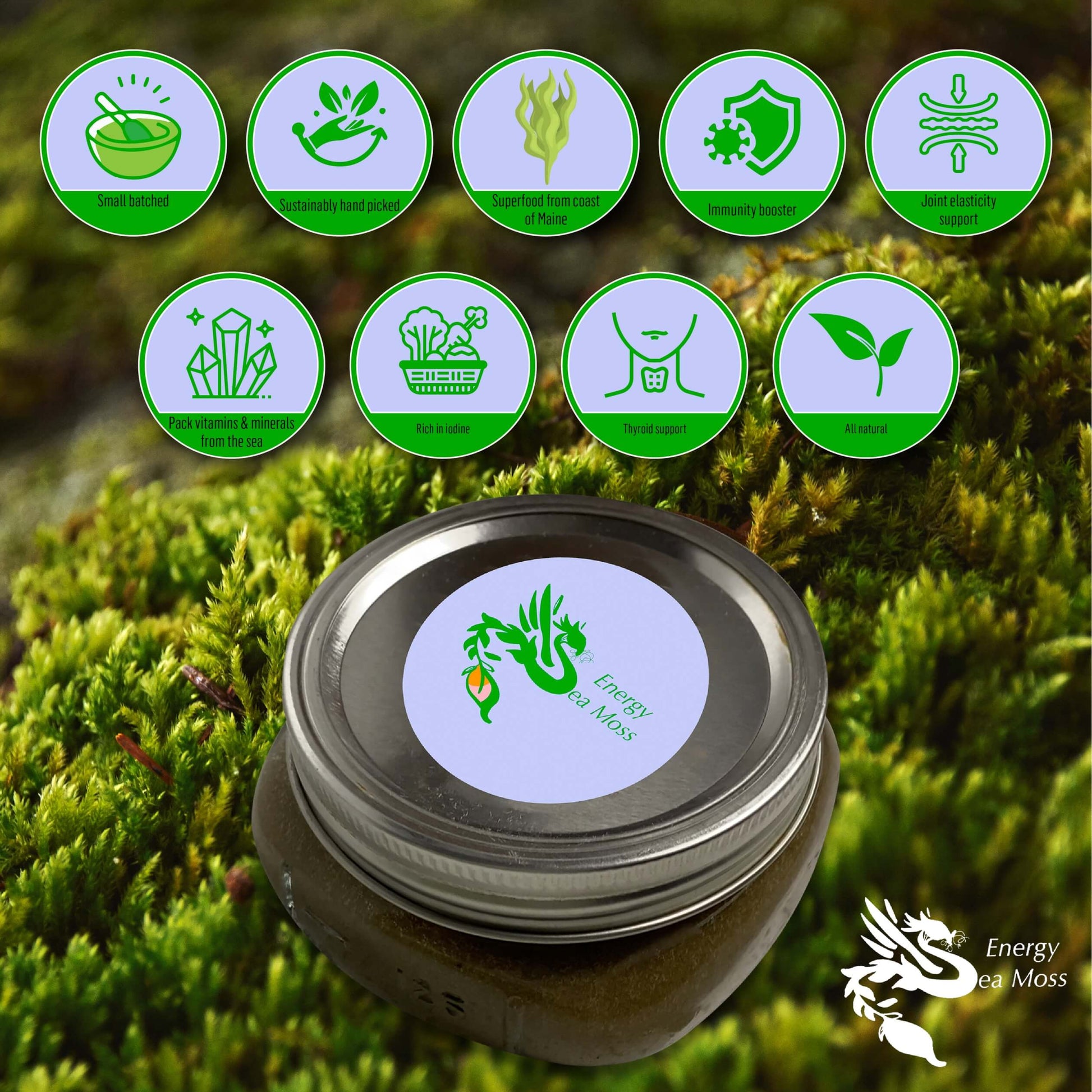 Energy Sea Moss Gel Original 8 oz