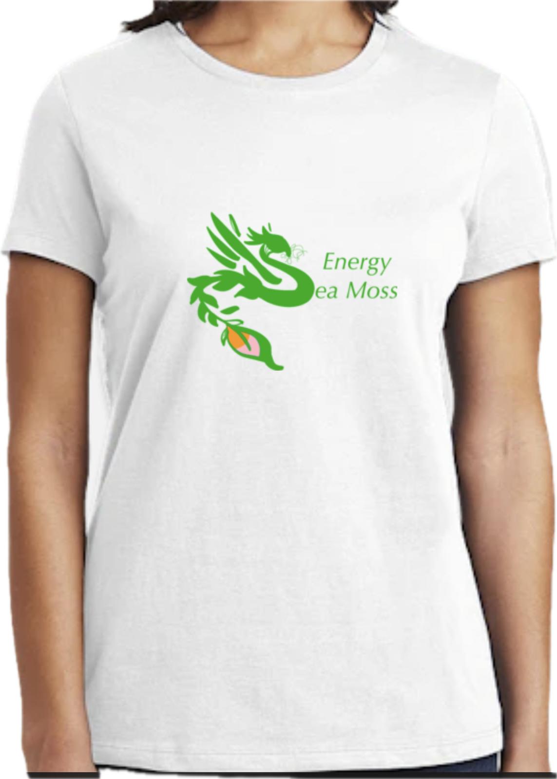 Energy Sea Moss Rise from the Ash White T-shirt - Unisex - Energy Sea Moss