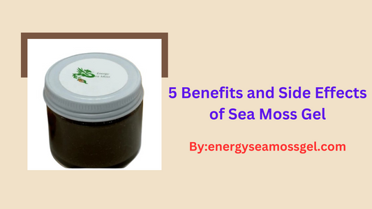 5 Benefits and Side Effects of Sea Moss Gel