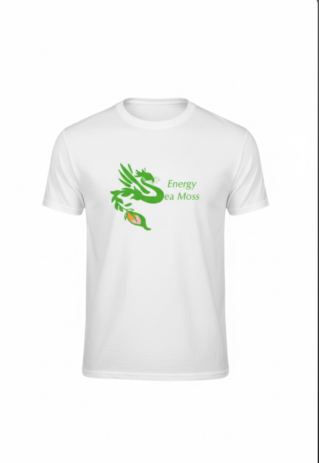 Energy Sea Moss Rise from the Ash White T-shirt - Unisex